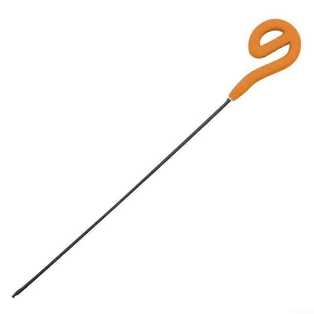 Whale Sound Gong Mallet for Playing Gong, Gong Resonance Beater for Sound Healing, Meditation, Yoga, Rubber Mallet, Acoustic Percussion (Orange)
