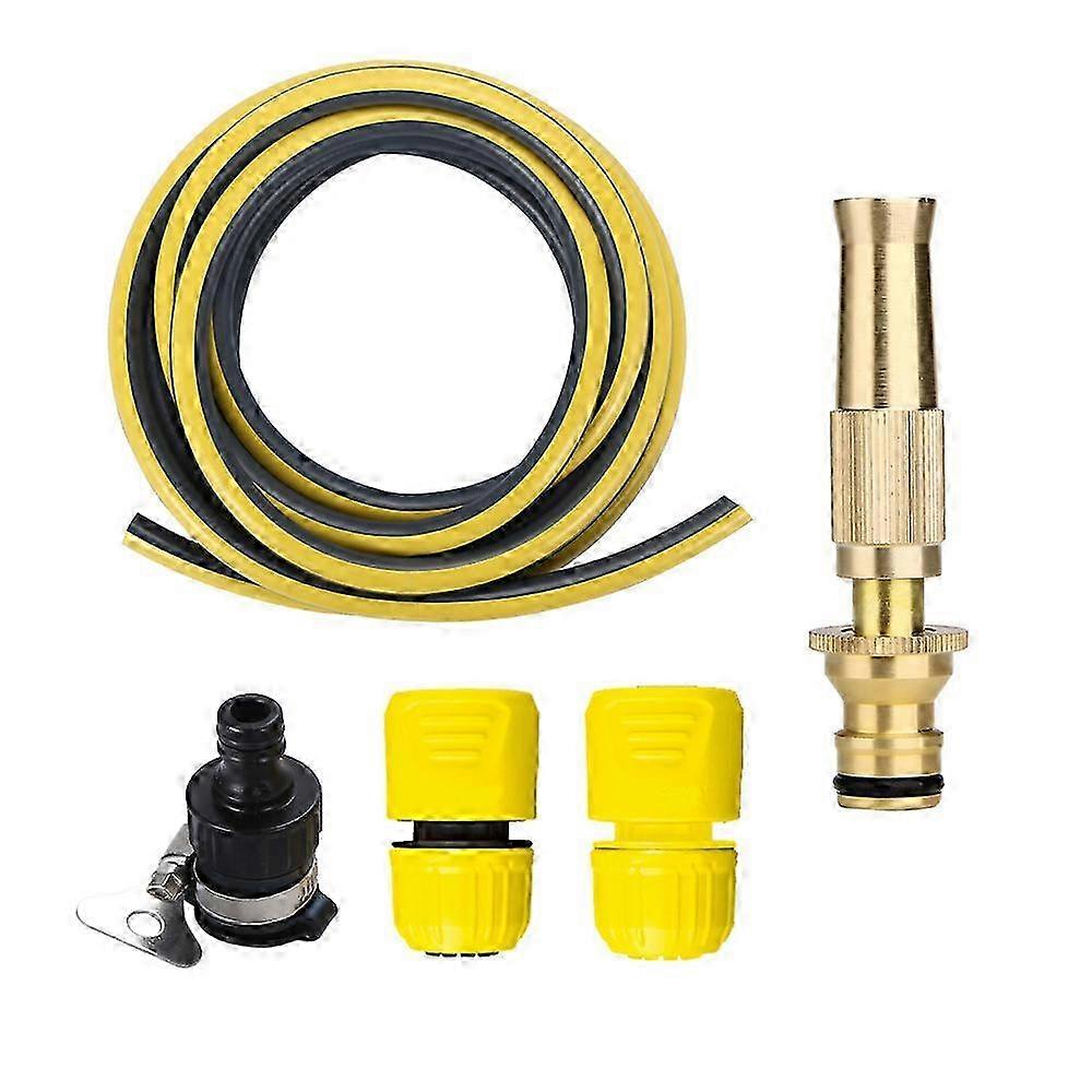 Compatible with a certain brand 5-meter four-point water pipe sun-resistant and frost-resistant water pipe set copper sprinkler set 9.602-23