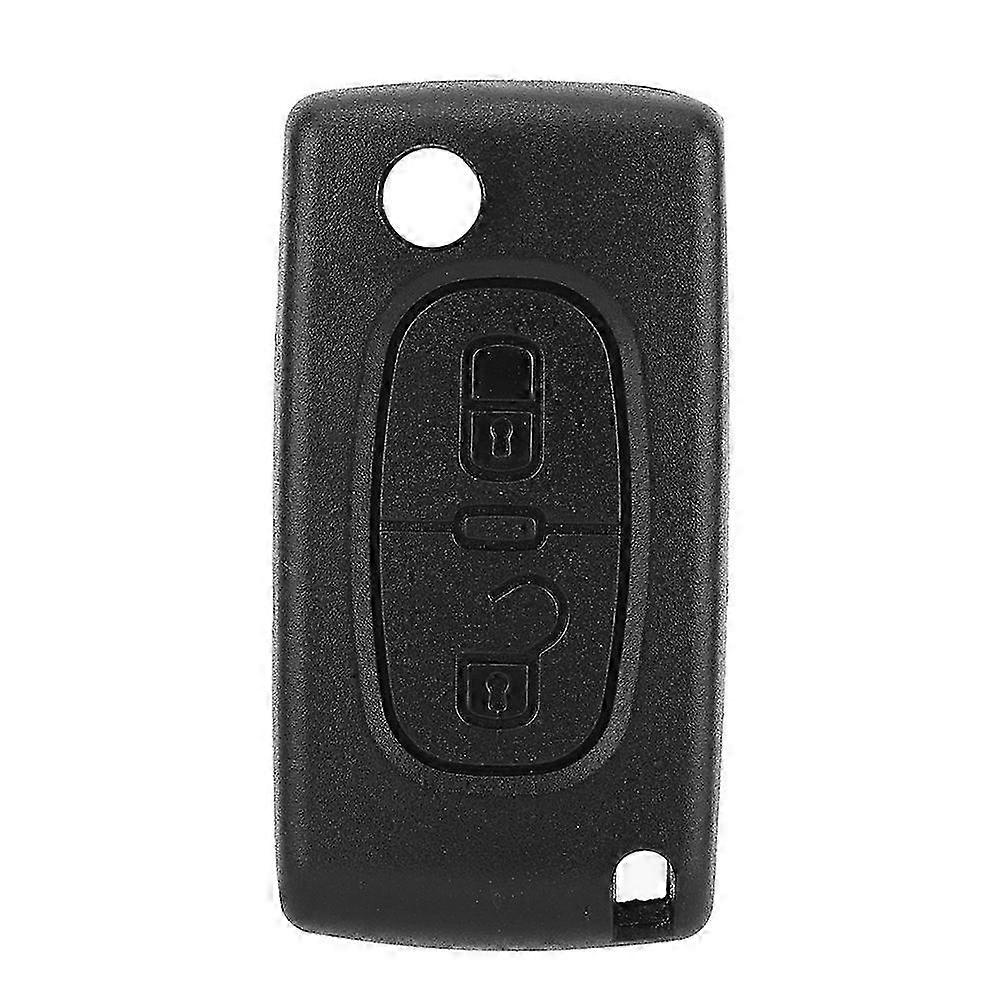 2 Button Remote Key Fob Case Shell Cover Compatible with Certain Brand Models