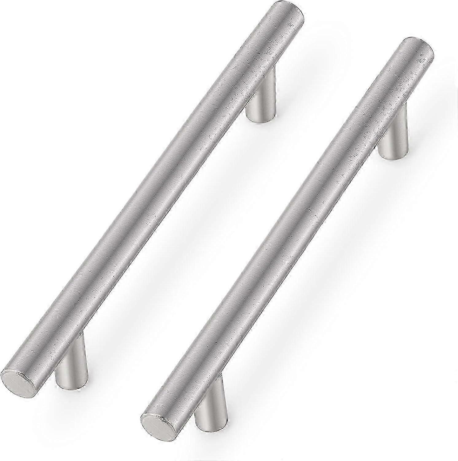12mm diameter brushed nickel stainless steel cabinet door handle drawer pulls cupboard knobs