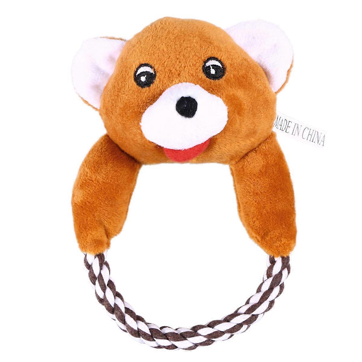 Chew Toys For Dog Interactive Puppy Toys Relationship Strengthening Cartoon 6.7×3.9×2.0In 1Set