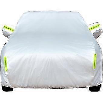 Halbe Autoabdeckung für Tesla Model Y Model X Model S Model3, Autoabdeckung Anti-Hagel Halbe Autoabdeckung Wasserdicht Staubdicht UV-beständige Autoabdeckung mit reflektierender