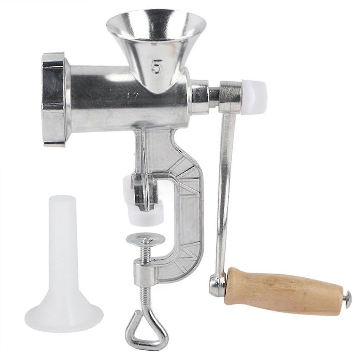 Aluminum Alloy Manual Meat Grinder Sausage Maker Kitchen Tool