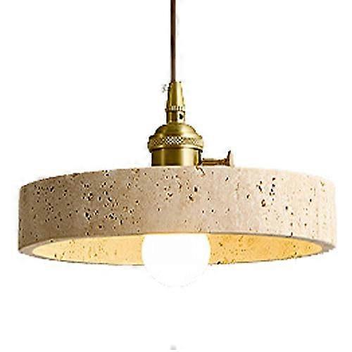 Japanese Style Marble Chandelier, Ceiling Pendant Shade, E27 ScrewBase SingleHead Hanging Light