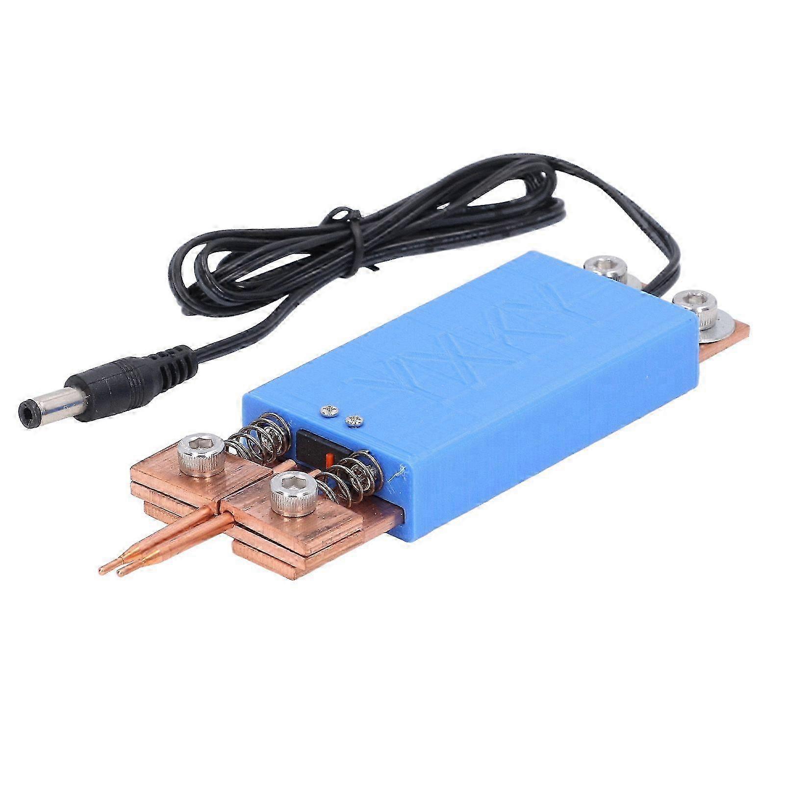 Handheld Mini Spot Soldering Pen with Automatic Trigger for Welding Machine Accessories in Blue