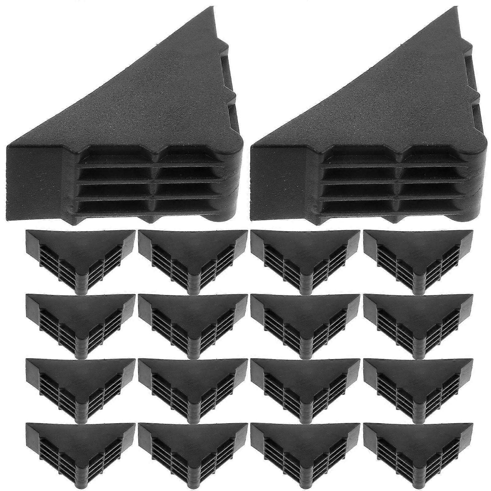 Plastic Edge Protectors 100 Pcs   Durable Corner Guards for Photo Frames   Safe Storage & Transport Packaging
