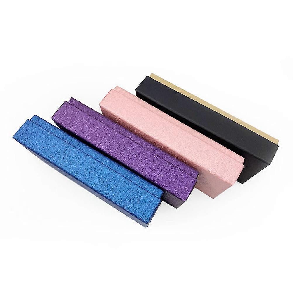 Jewelry Bracelet Storage present Case Watch Box Holder Blue 6.1×2.8×1.4in Display 1Pcs