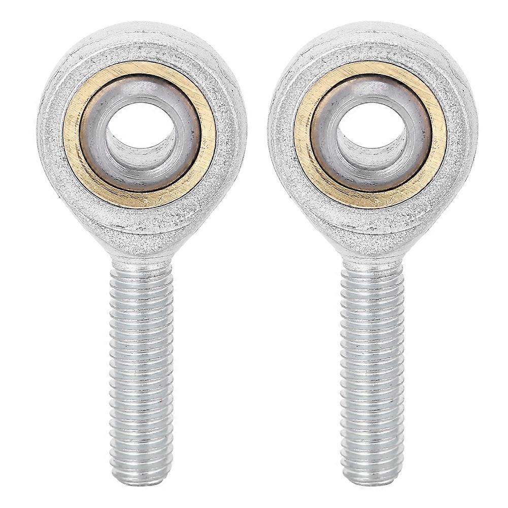 2pcs SA8t K Self Lubricating Articulated Bearing Male Thread Assembled Rod End Bearing