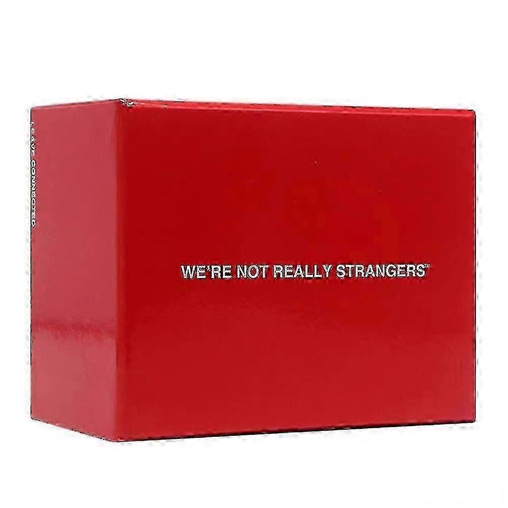We Are Not Really Strangers: Aikuisten jäänmurtajakorttipeli merkityksellisiin keskusteluihin