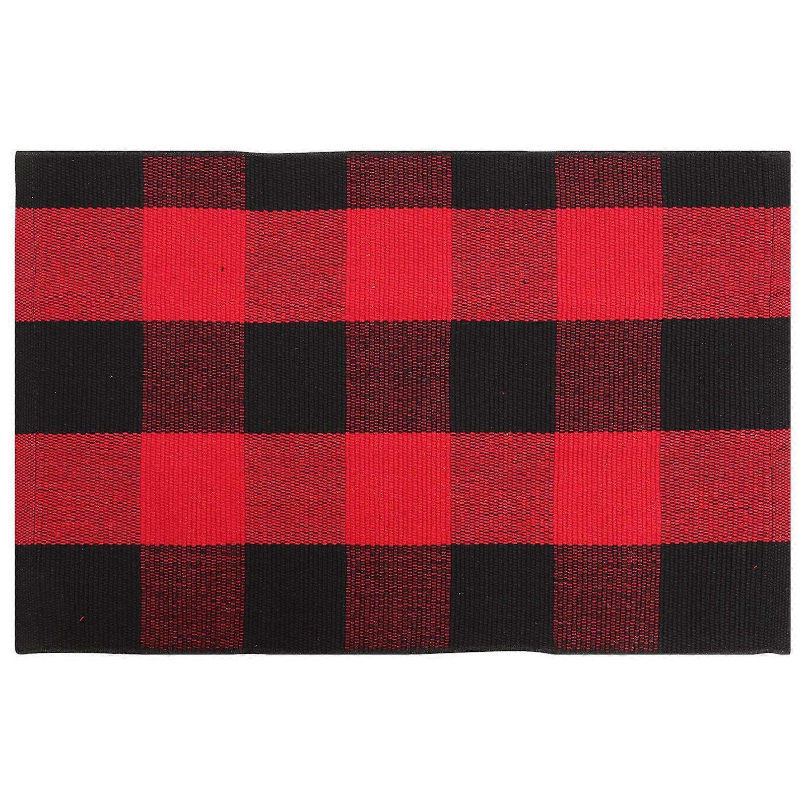 Toilet Carpet Simple Design Easy to Clean Multi Color 70X45CM 1Set