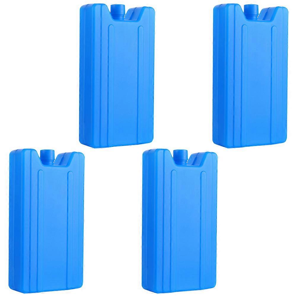 Blue Portable Freezer Box for Storage Lightweight and Durable Plastic Material 8pcs