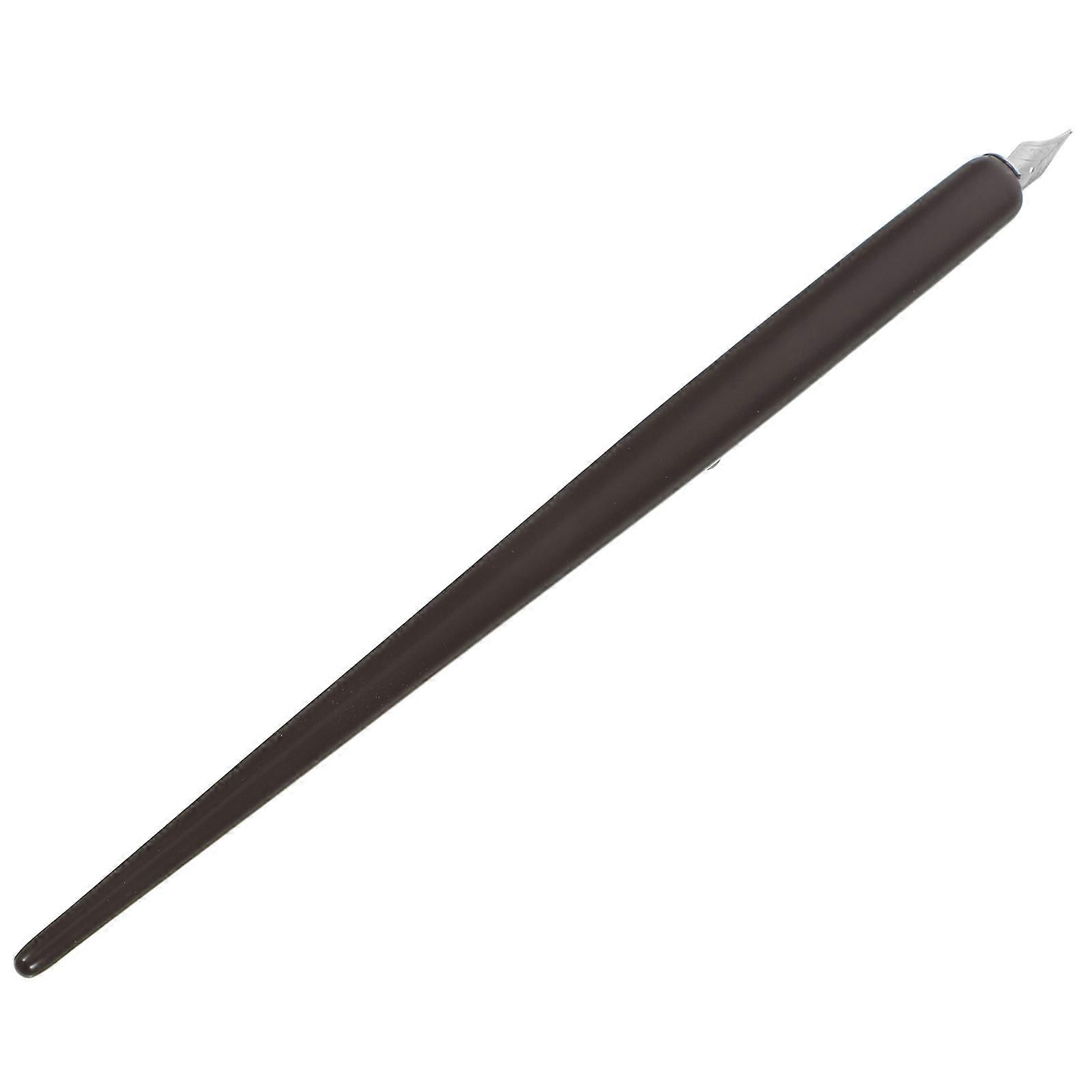 Black ABS Handicraft HandPainted pencil for Kids Playing Lightweight and Smooth Surface 7.5 inches