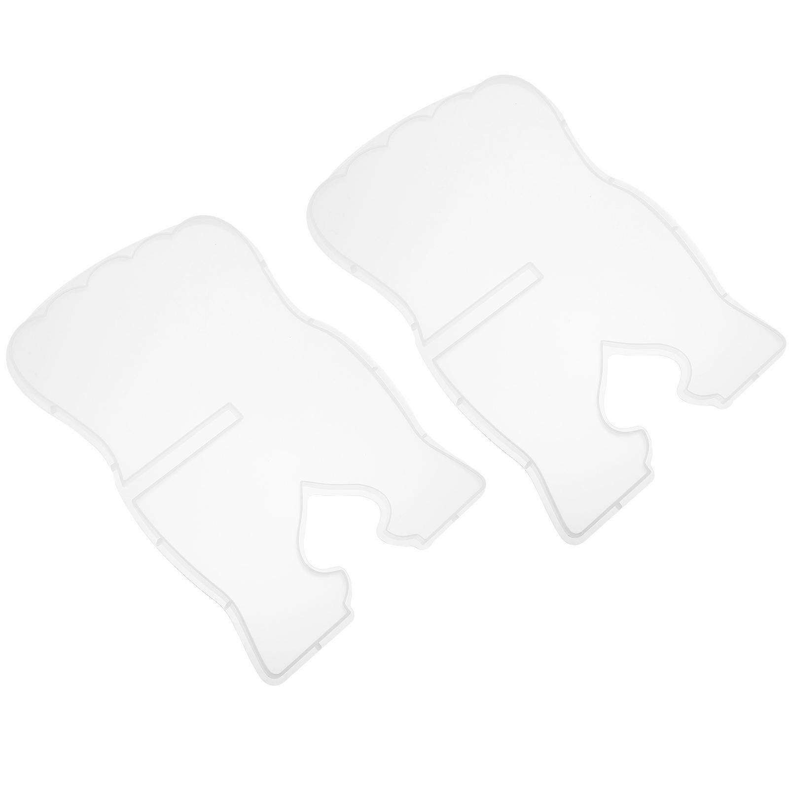 2Pcs Book Holder Molds Music Stand Silicone Mould Book Reading Stand Molds for Epoxy Resin Casting
