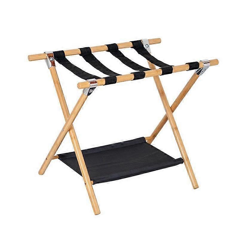 Luggage Rack, Heavy Duty Folding Suitcase Stand for Bedroom and Travel, Portable Multi-Function Design, Durable Construction