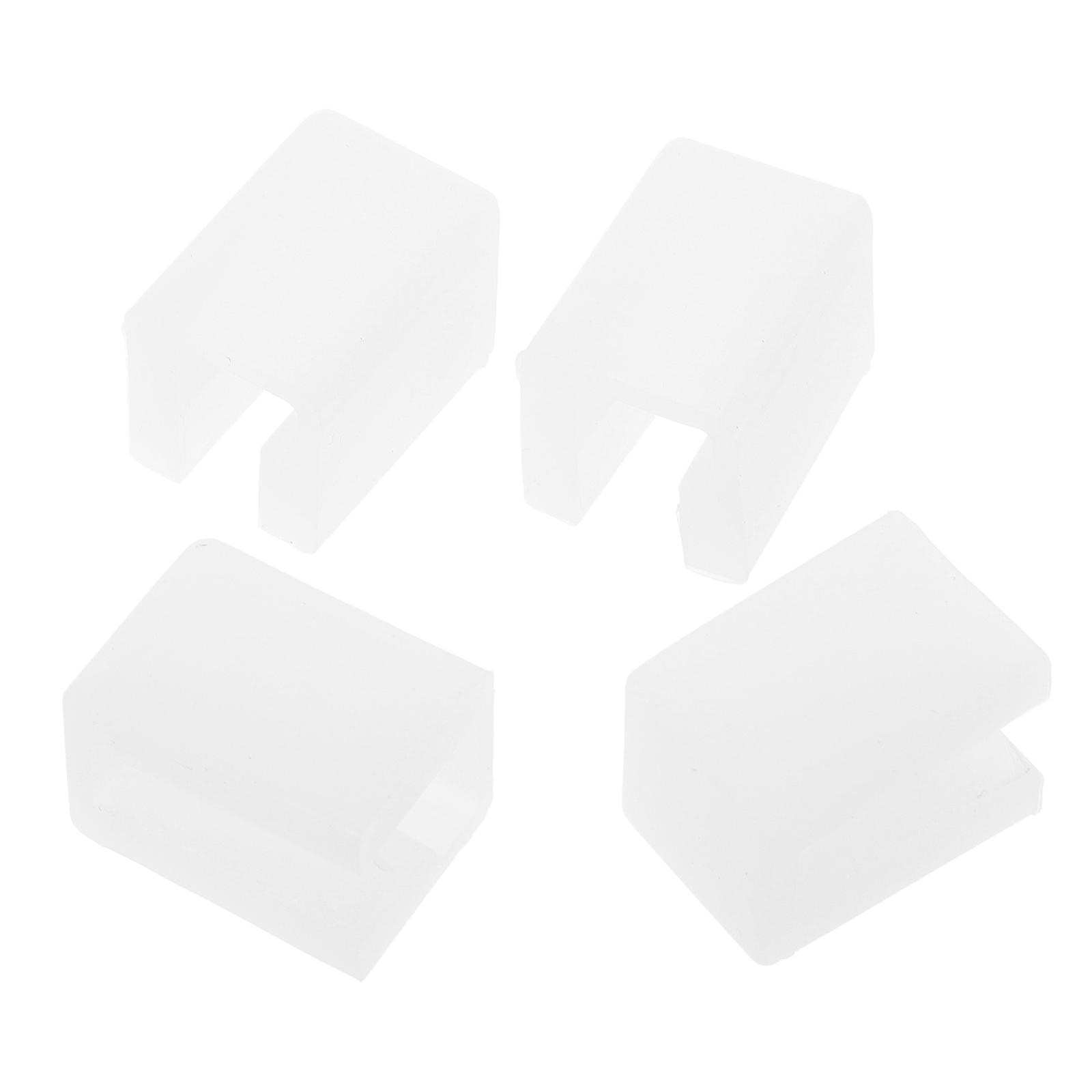 Clear Silicone Corner Protectors for Cabinets & Drawers – Transparent Safety Bumpers with Easy Installation and Shaped Design