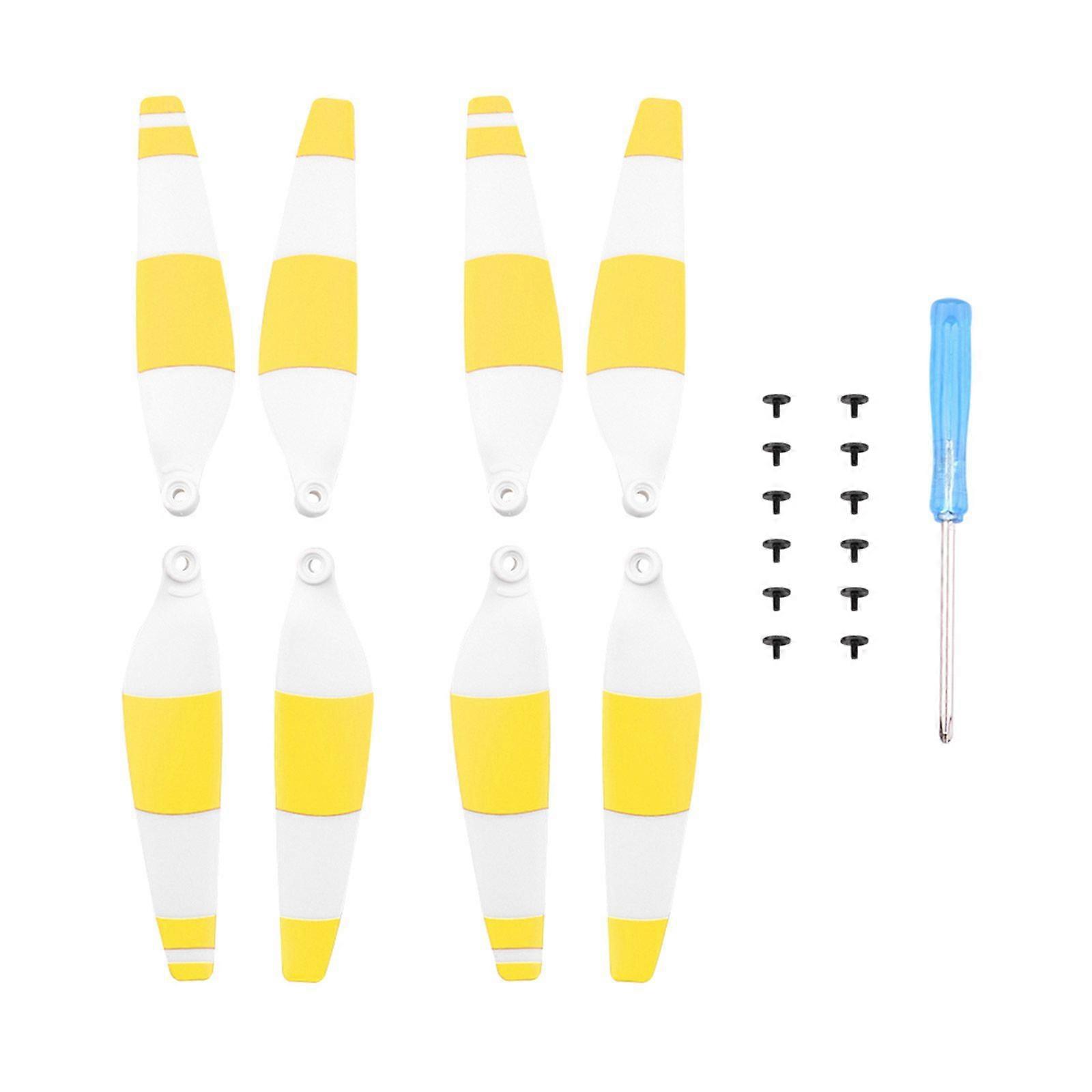 Noise Reduction Propeller Kit with 12x Screws for Mini 3 Pro Drones