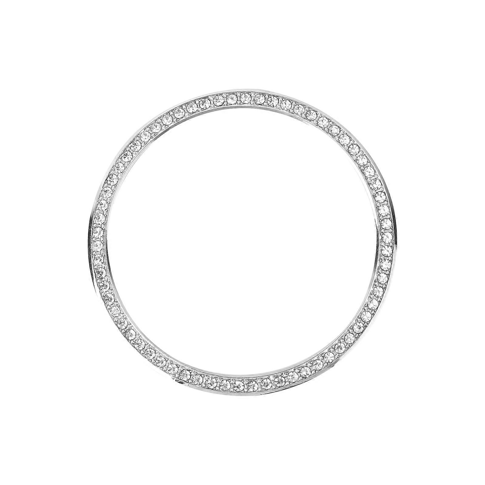 Watch Face Protector Alloy Circular Design For Watch 42mm Silver 1Pack