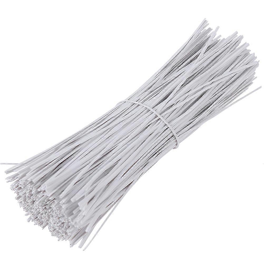 Plastic Coated Iron Wire Ties for Tying 1000 Pcs Assorted Color 0.45MM Flexible and Reusable