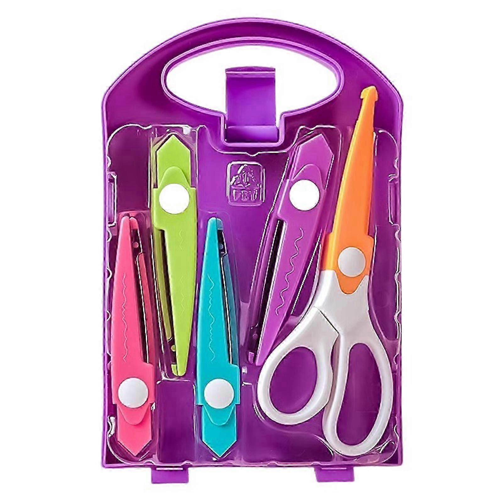 Mini Papers Craft Punch Set Mini Diy Assorted Paper Punching Machines Set for Kids Children