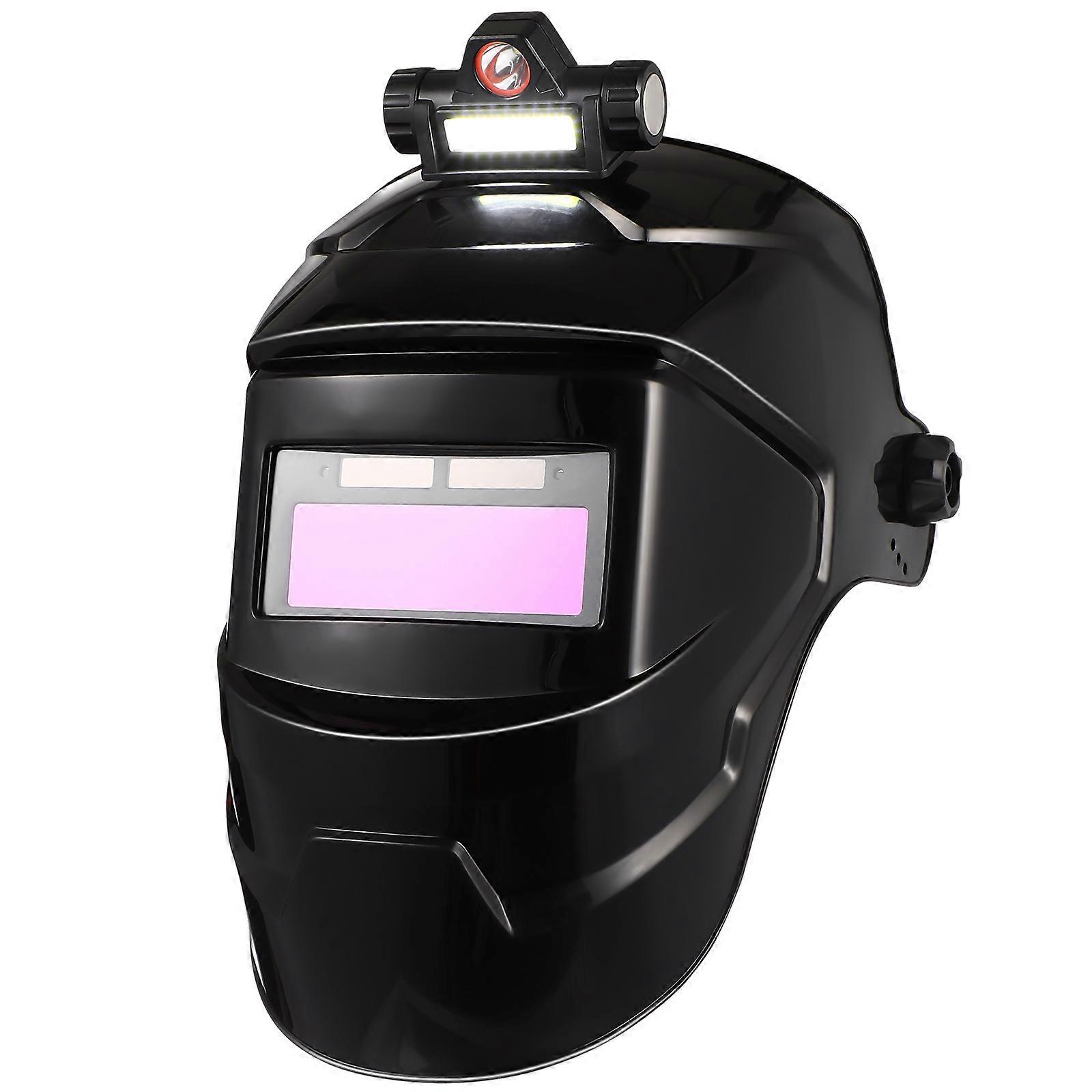 Welder Protective Mask Auto Darkening Welding Helmet Designed For Welders With 8-Level Shading Effect 1 Set