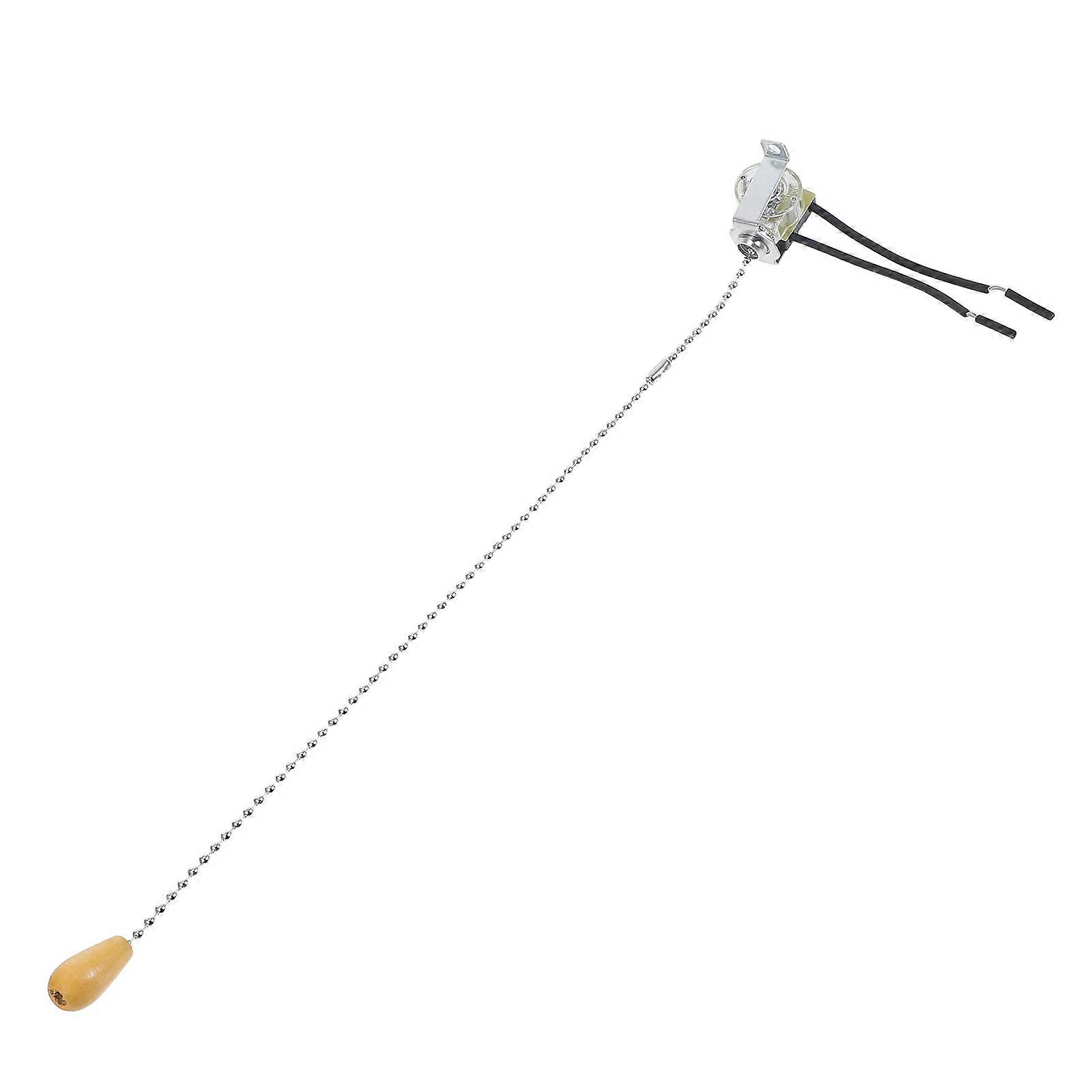 Pull Chain Light Fixture Replacement Switch for Ceiling or Wall Mounting – Easy DIY Installation for Bathroom and Home Lighting