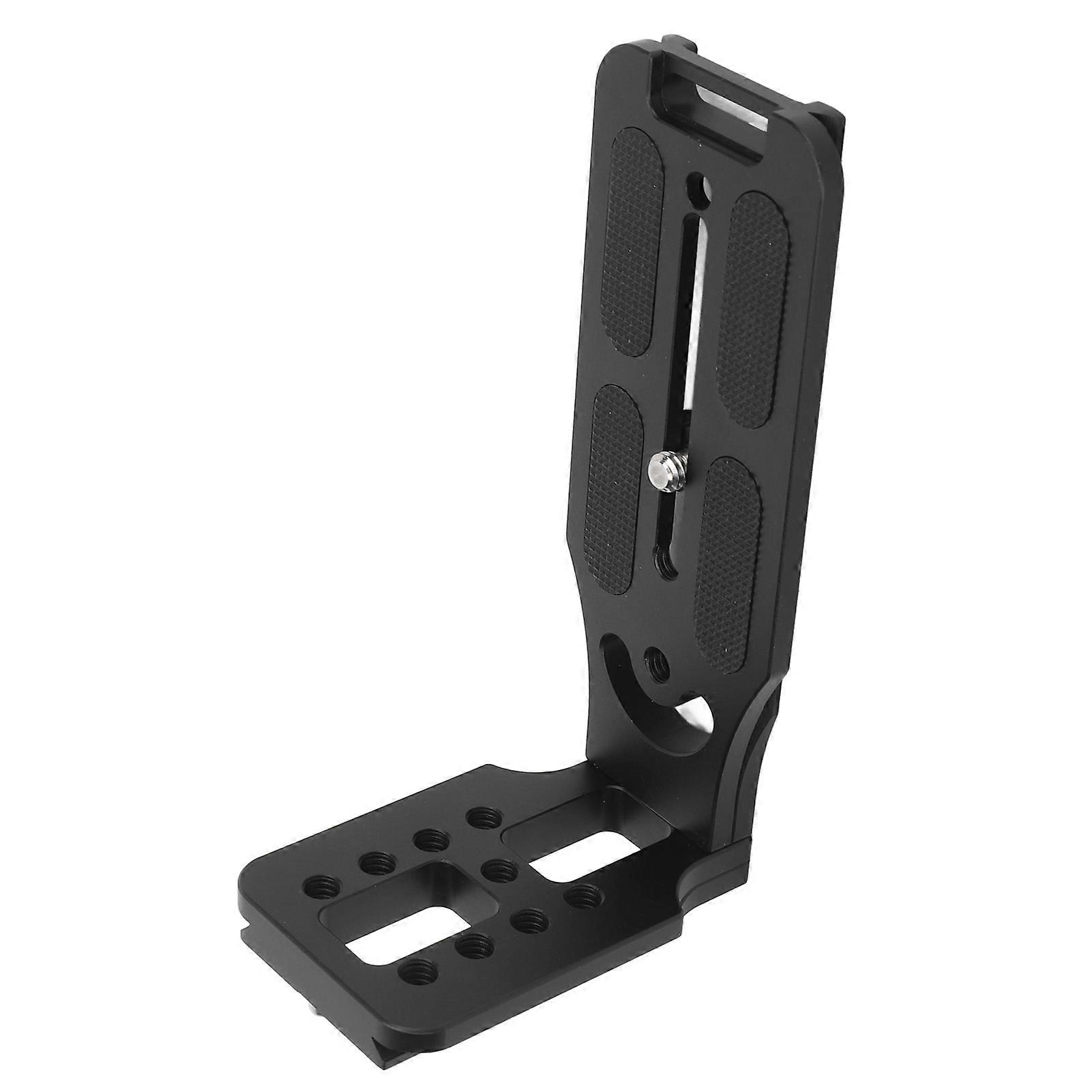 Camera L Bracket for Stabilizer Tripod Vertical Horizontal Switching Camera Quick Release Plate with 1/4 Inch Screw Hole for Nikon D750 D850 D3400