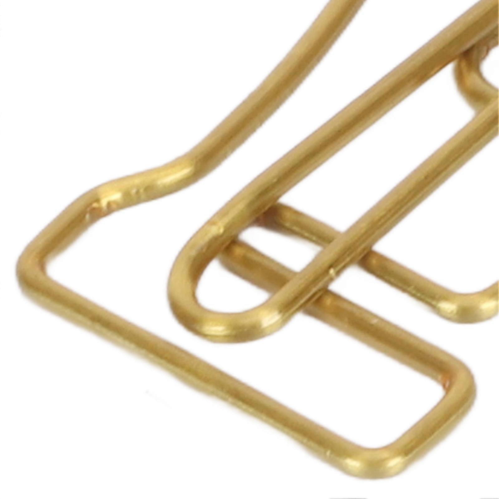 100 Pcs Fancy Paperclips Large Plastic Covered Wire Multi Purpose Pen Shaped Paper Clips for Home School Office
