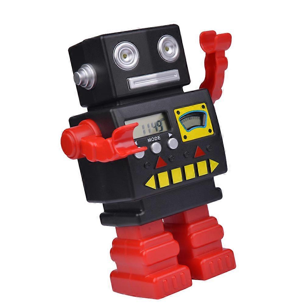 Cartoon Robot Piggy Bank with Automatic Coin Counting – Savings Box for Home Decoration & Financial Skill Development