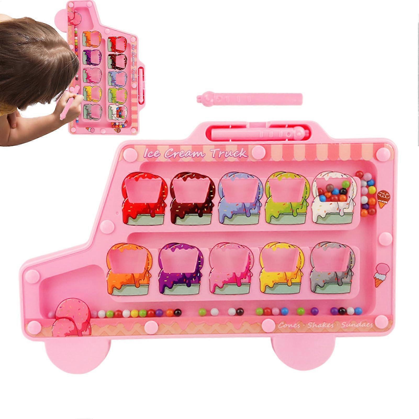 Magnetic Labyrinth - Math Learning Toy With Number Maze For Ages 2-6 To Boost Fine Motor Skills And Cognitive Skills