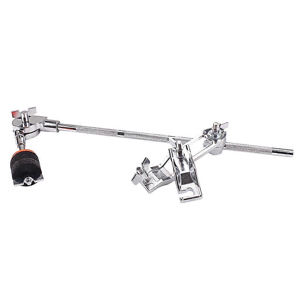 Drum Extension Arm Clamp Set For Music Practice In Silver For Enhanced Performance Functionality 1Set