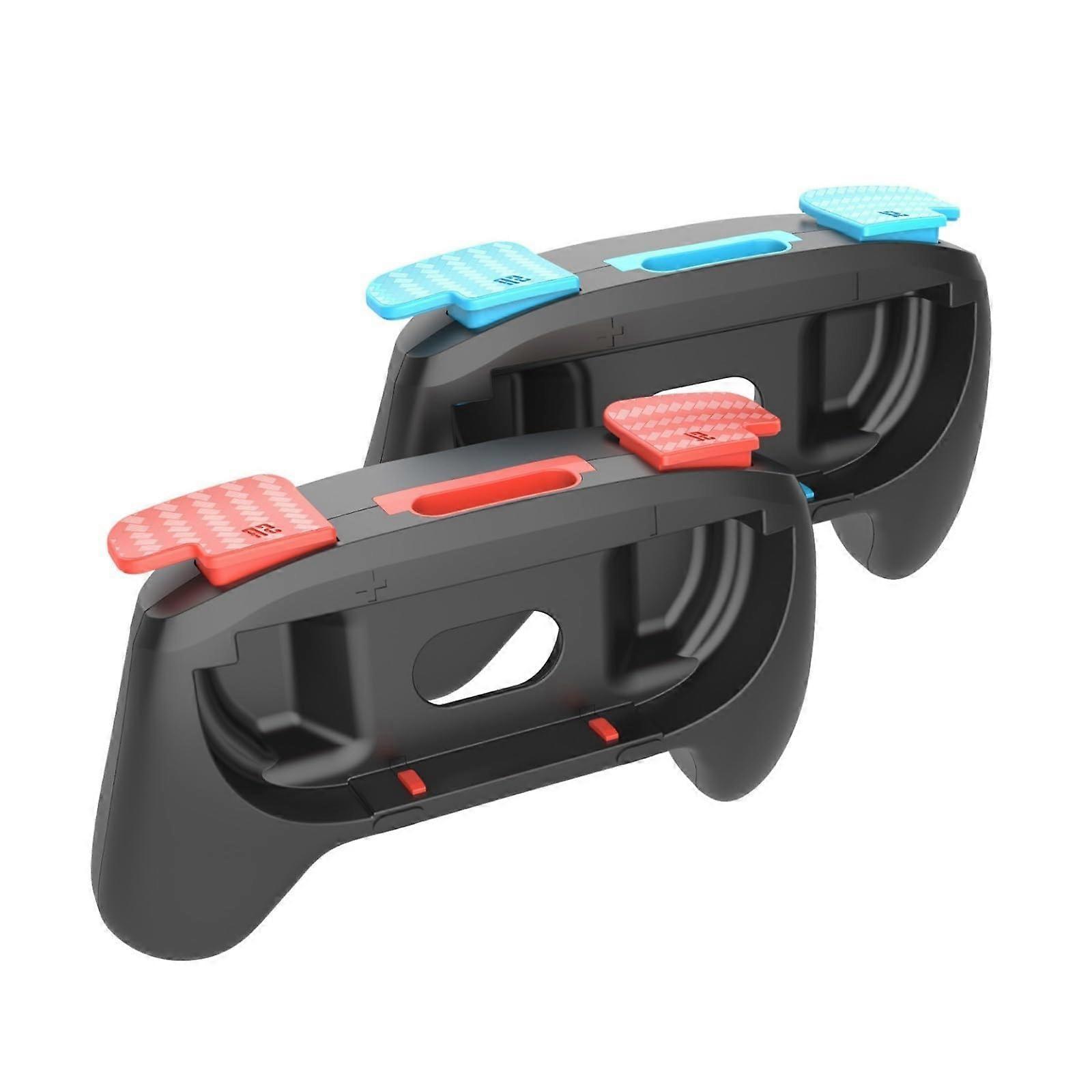 Pair Controller Grips ABS Controller Ergonomic Console Grip Holder Gaming Controller Accessory For Switch Ref: 4781
