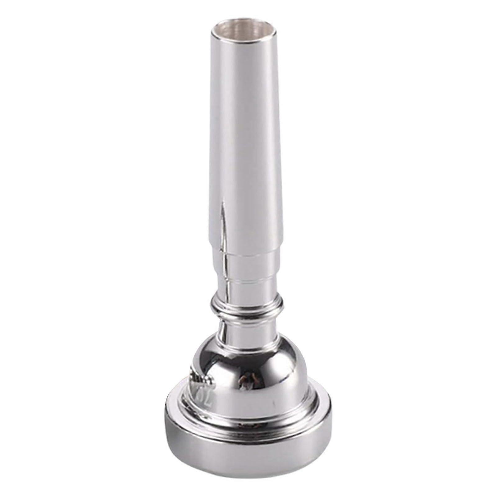 Replacement Silver Trumpet Mouthpiece for Beginners and Professional Players AA