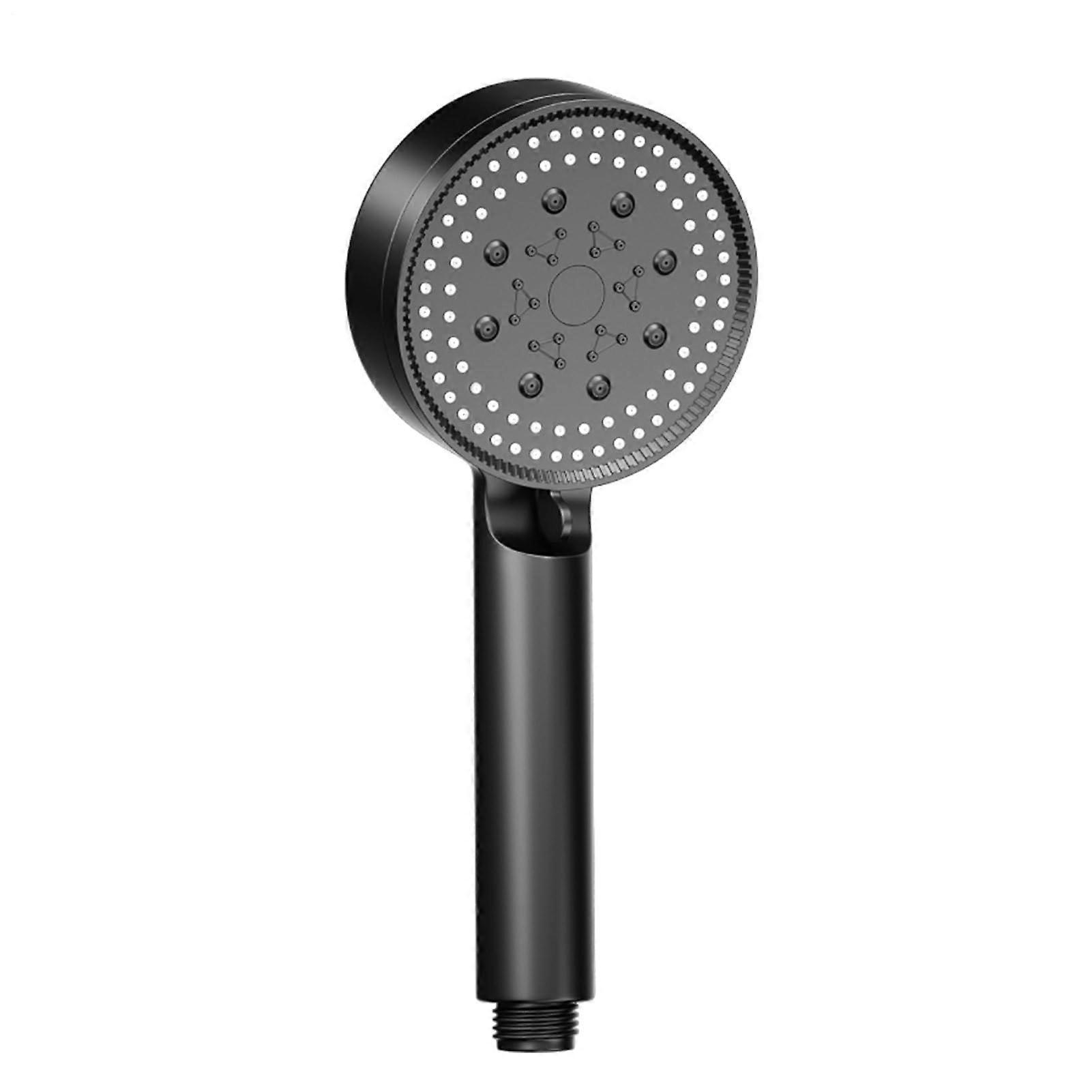 Pressure Shower Head, 5 Mode Adjustable Handheld, Anti Clogging Nozzle, Chrome Finish