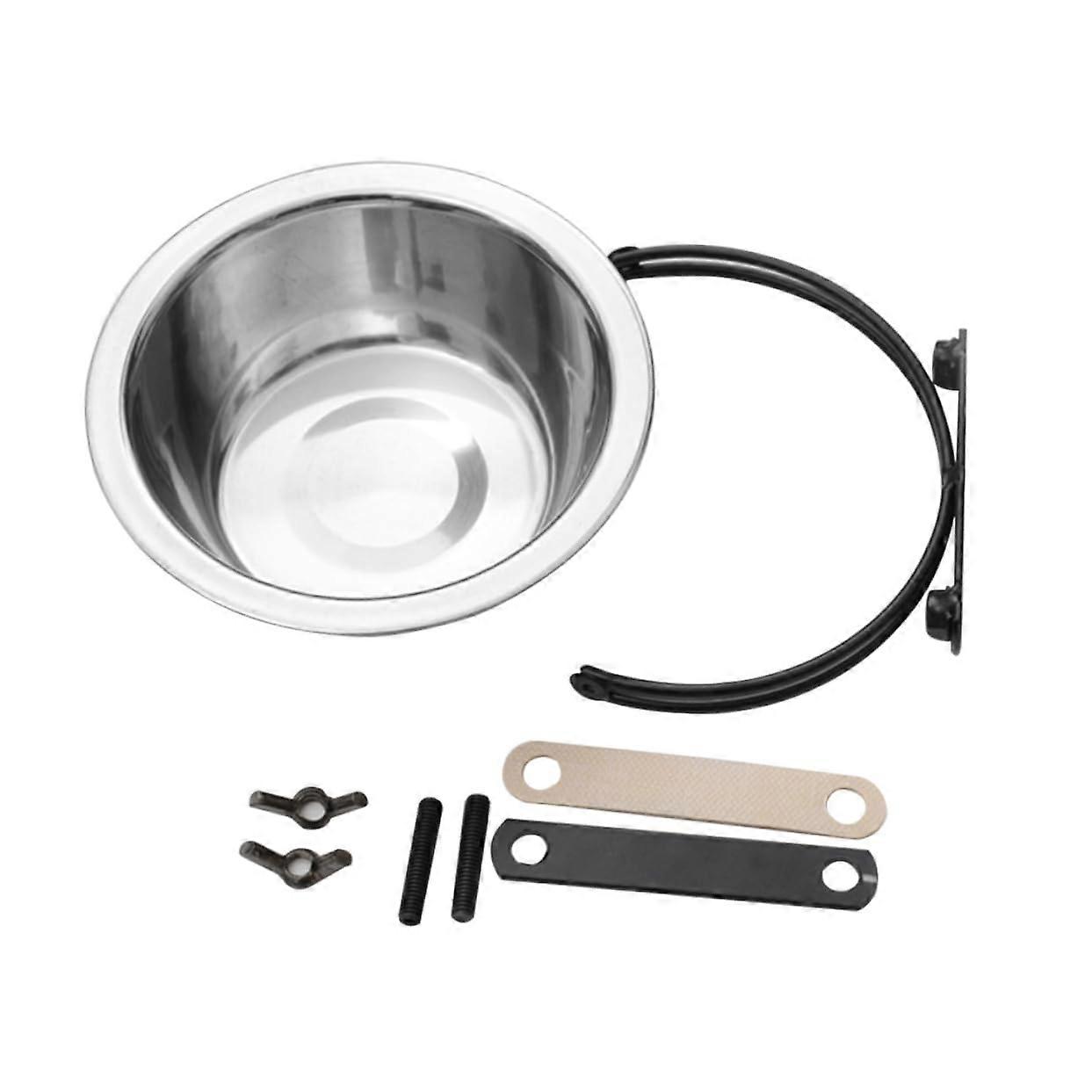 Pet Feeding Bowl Hanging 13 Cm For Medium Dogs And Cats Simple Design
