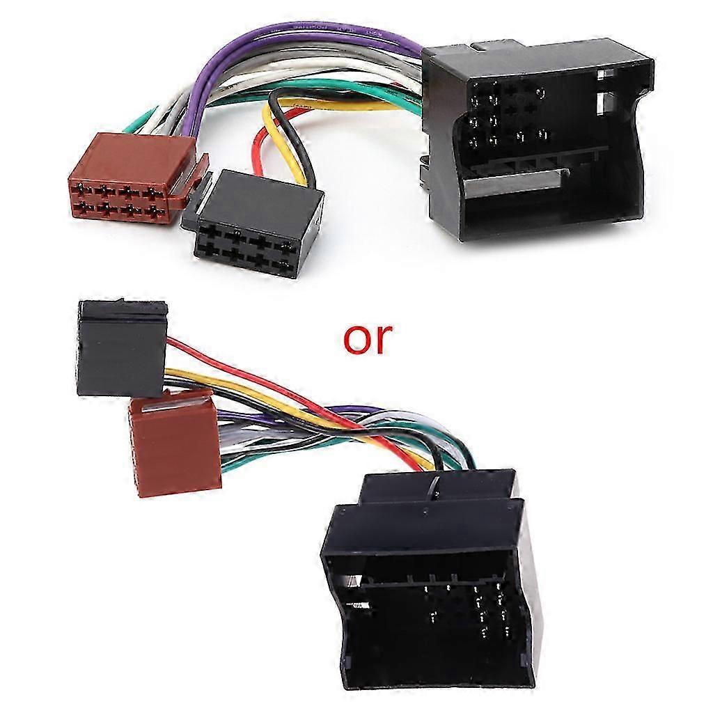 Car Stereo Radio ISO cablu de plumb conector conector adaptor pentru 207 307 407