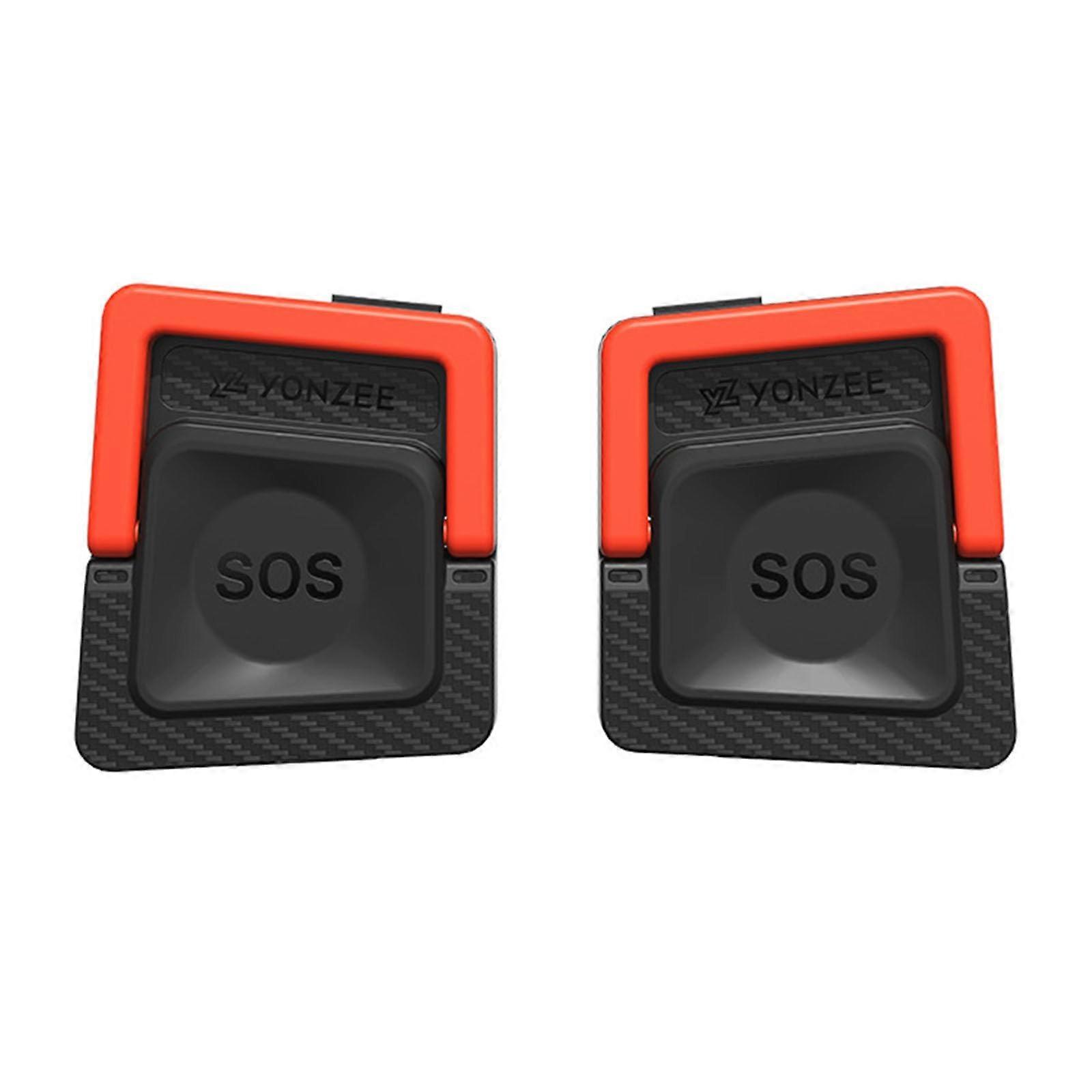 Schnellfreisetze Emergency Release Rear Door Handle For Vehicle Tailgate, Universal Fit, Passenger Safety, Black And Red