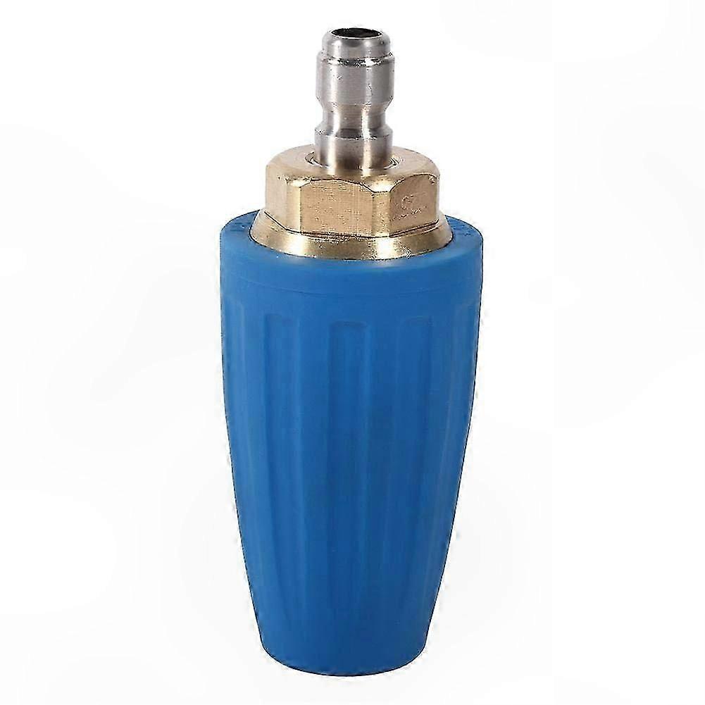 Rotating Turbo Nozzle for Pressure Washer, 3000 PSI High-Pressure Cleaner Accessory with 1/4" Quick Connect Spray Tip