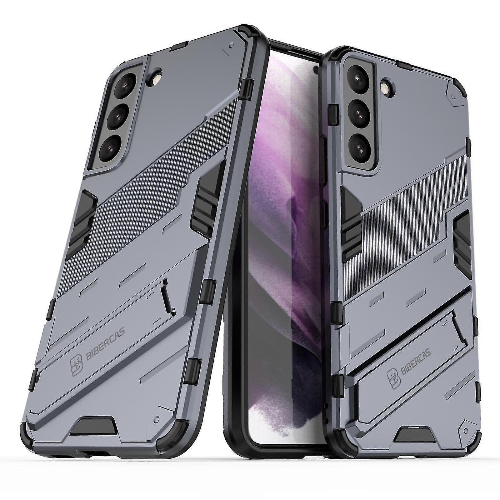 Slim Case For Samsung S22 Plus Shockproof Dual-Layer Stand Cover