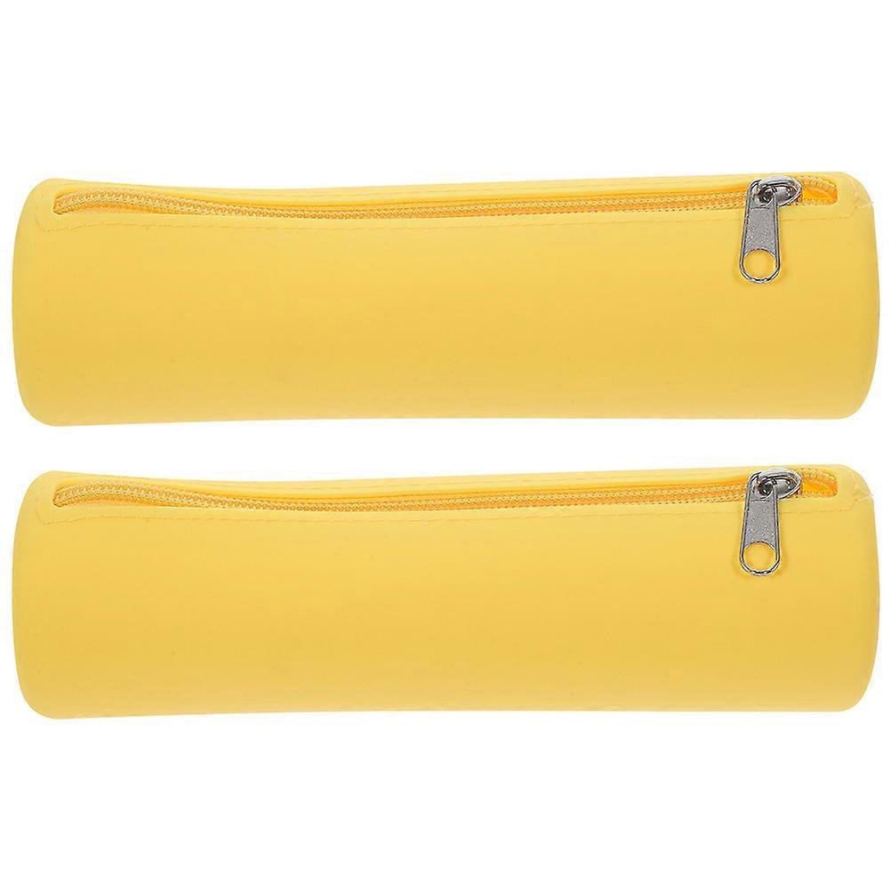 Makeup Brush Zipper Bag 2Pcs Storage Solution for Daily Use Perfect For Teenagers Compact and Lightweight