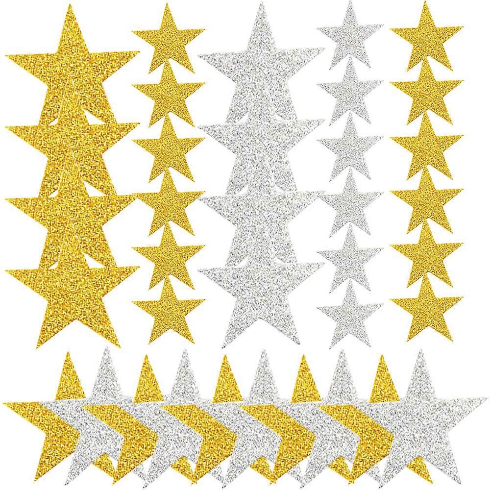 Glitter Stickers for Kids Assorted Color EVA Material Self Adhesive 300pcs