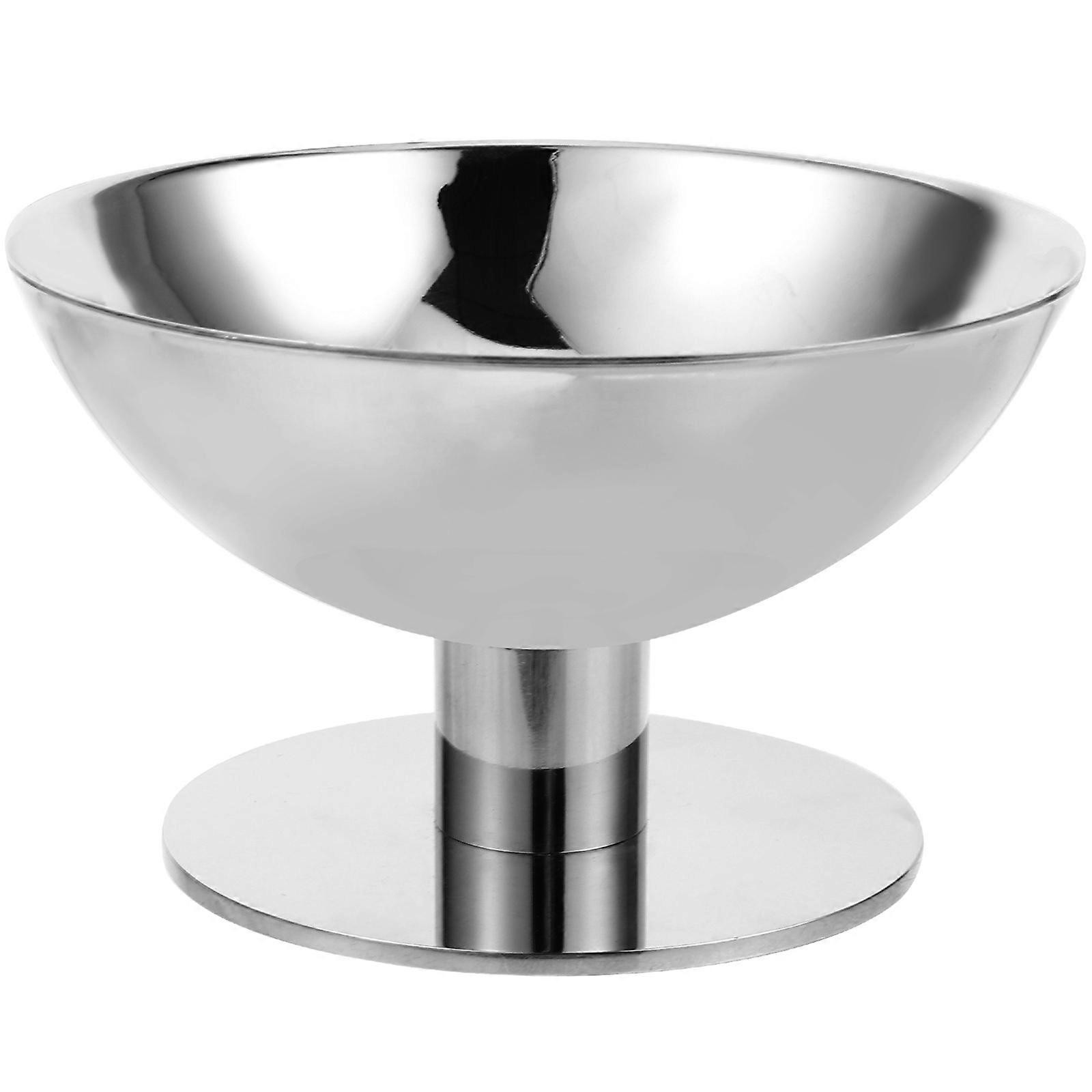 Stainless Steel Dessert Cup with Footed Design for Ice Cream, , Pudding, and Yogurt – Ideal for Home, Restaurant, and Bar Use