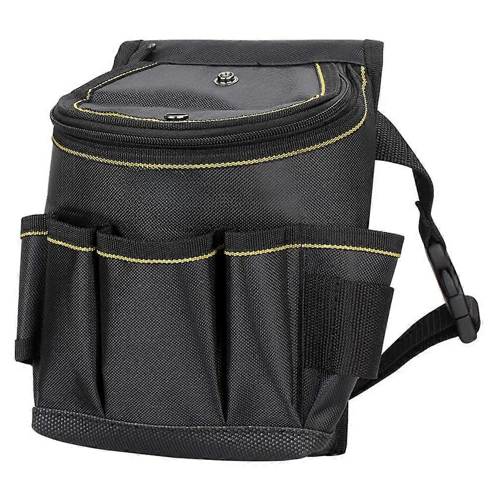 Multifunctional fabric storage bag, hip bag, hardware belt, electrician's waist bag, tool bag (1)