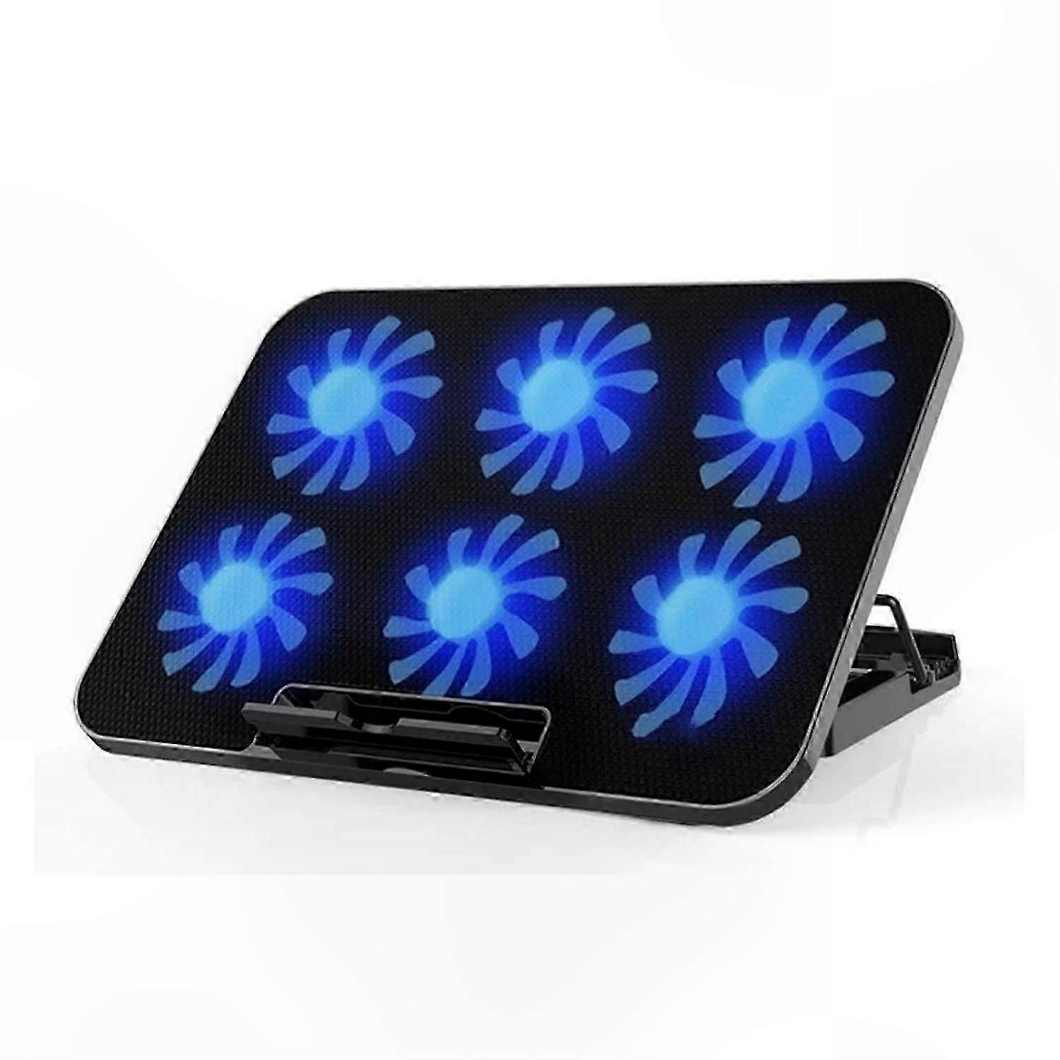 Cooling Pad with 6 Silent Fans for Gaming Laptops Enhanced Performance and Quiet Operation