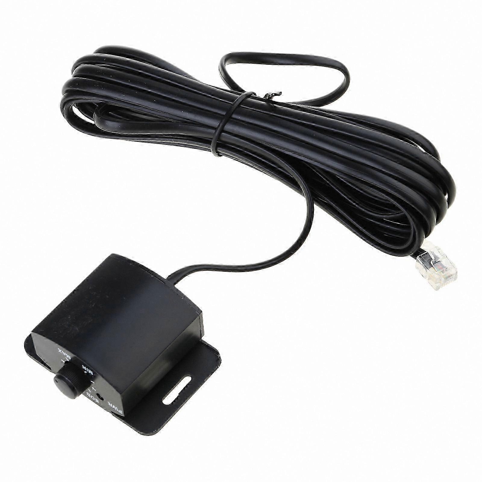 Remote Control Knob for Car Audio Systems - Equalizer Adjuster for Amplifiers and Subwoofers with Easy Dashboard Installation