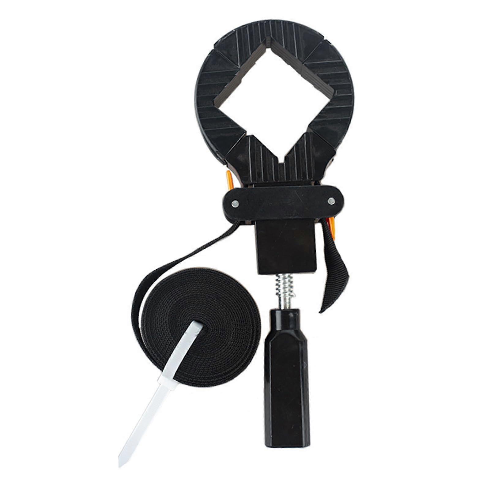 Quick-Release Band Clamp, 4-Jaw, Picture Frame Holder, Adjustable Corner Clamp, Woodworking Frame Clamp, Strap Holder