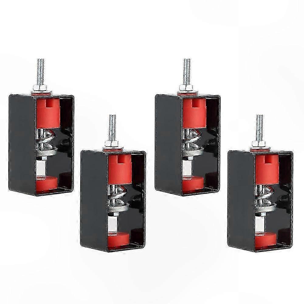 4-Pack Vibration Damping Ceiling Mounts, Spring Isolators for Soundproofing and Shock Absorption