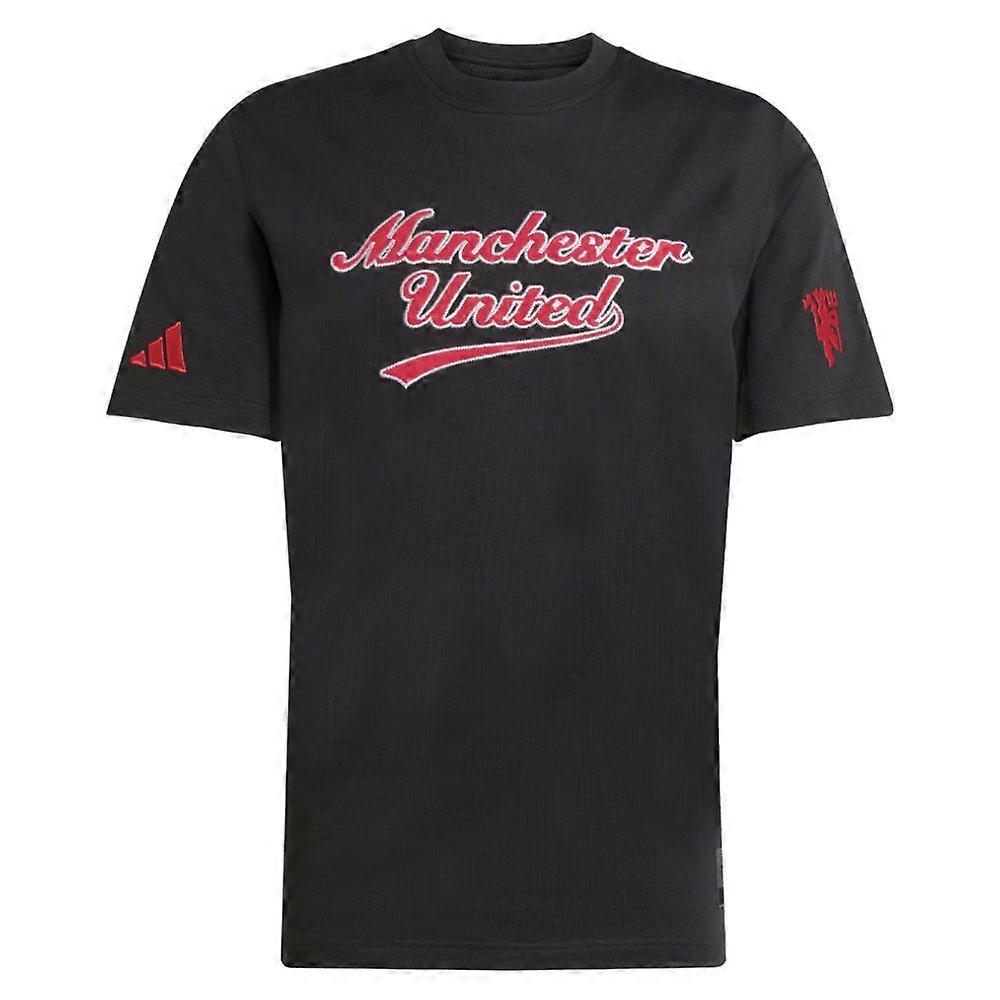 2025-2026 Man Utd US Tee (Black)