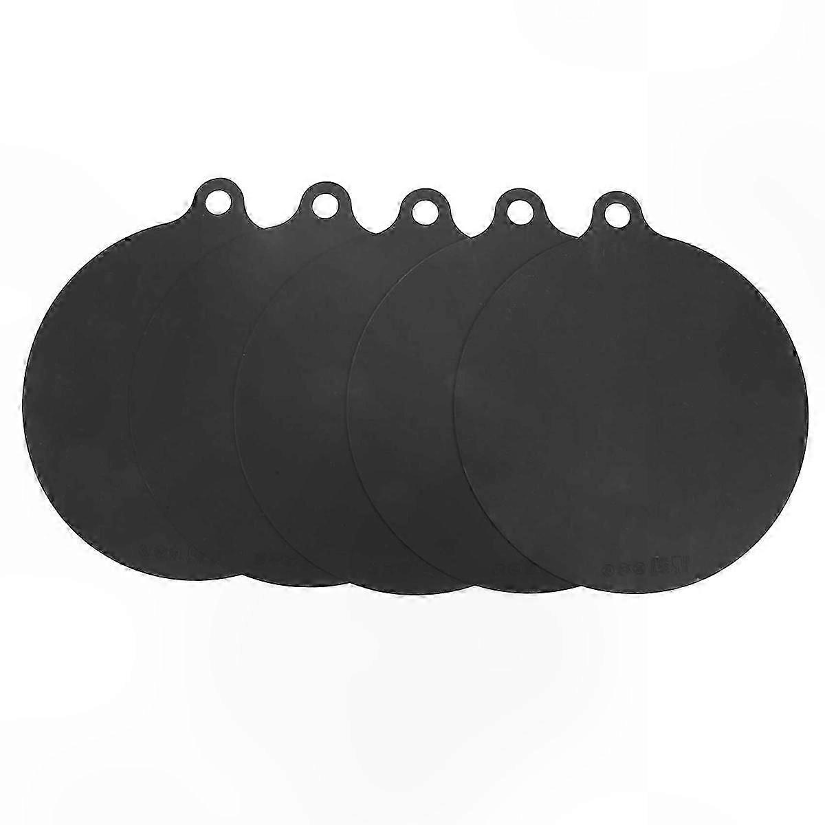 Silicone Anti-Slip Induction Cooktop Protector Mats, Heat-Resistant and Scratch-Proof Pads (Set of 5)