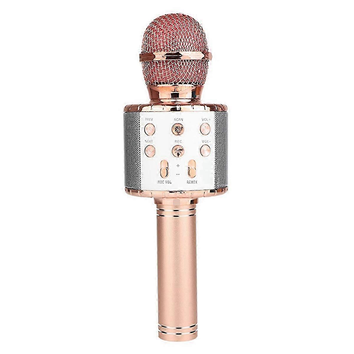 Upgrade Wireless Bluetooth K-Song Microphone with Lighting Household Mobile Phone Computer Singing
