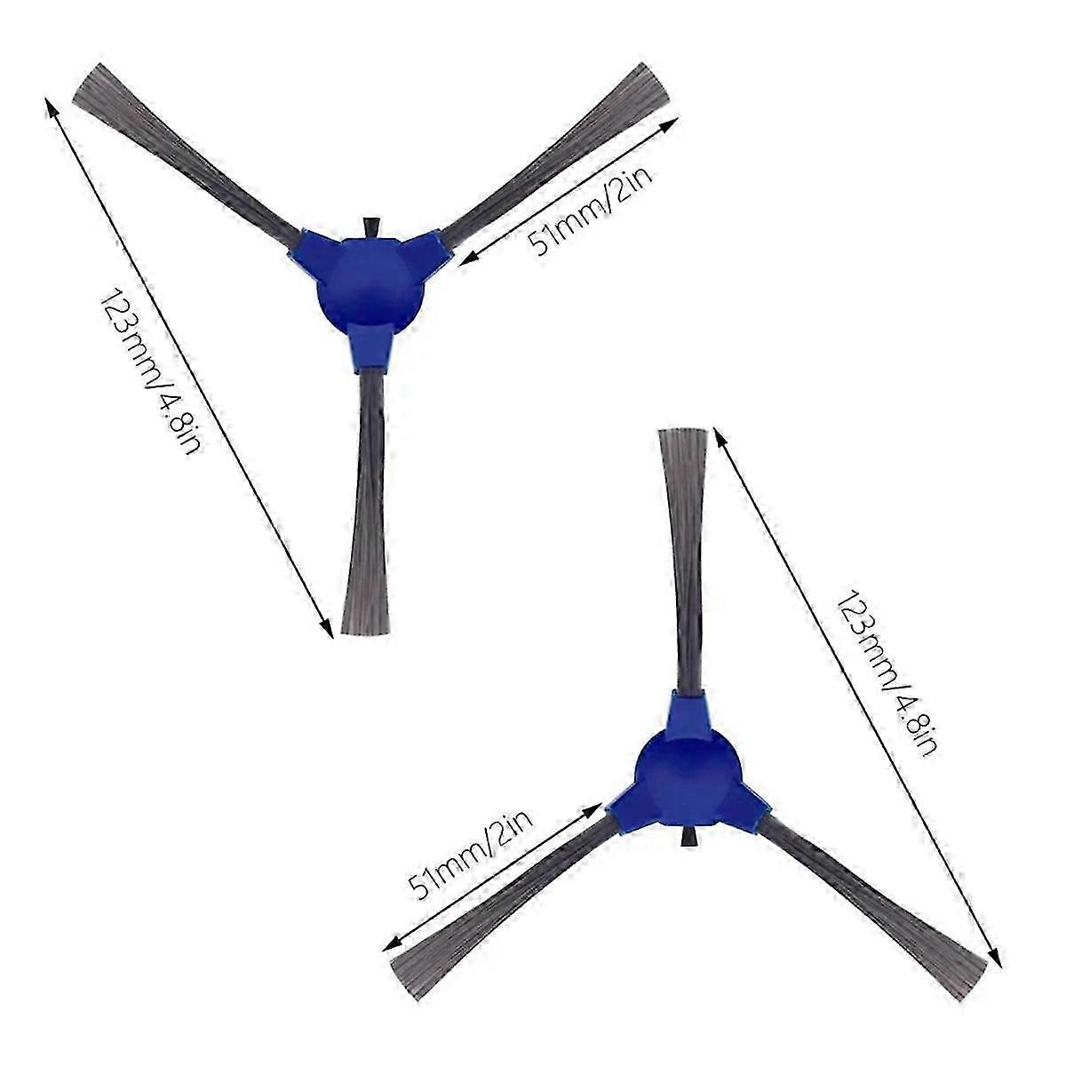 New Spin Side Brush Accessories for Lucid I10 Robot Vacuums Spare Part Replacement